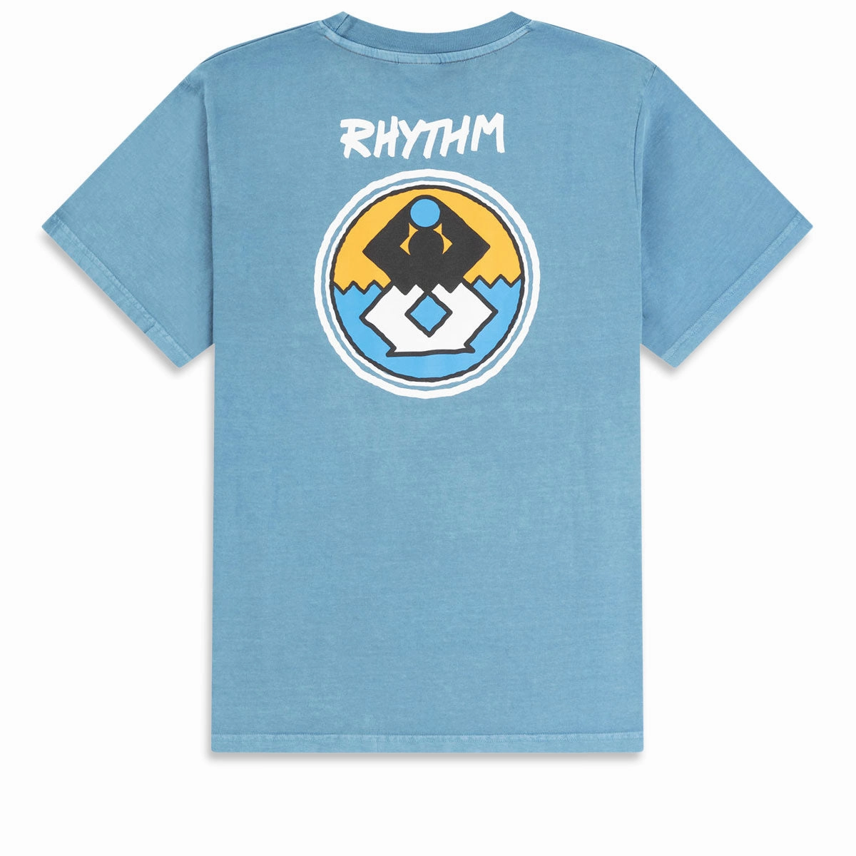 Breathable Layer Rhythm Channel T-Shirt - Vintage Blue