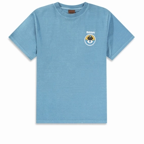 Sporty Look Rhythm Channel T-Shirt - Vintage Blue