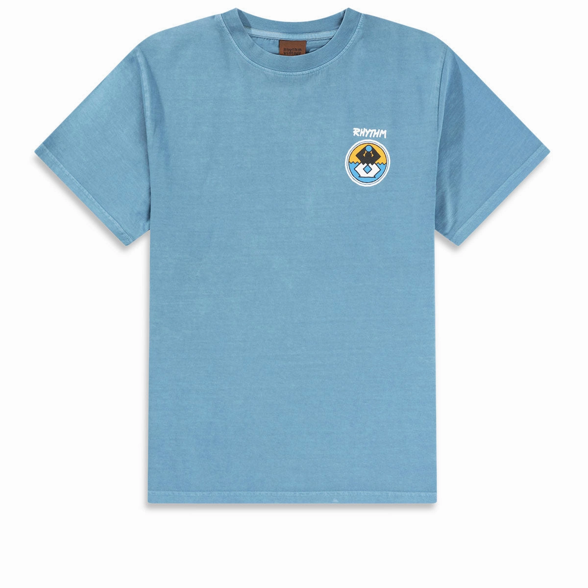 Sporty Look Rhythm Channel T-Shirt - Vintage Blue