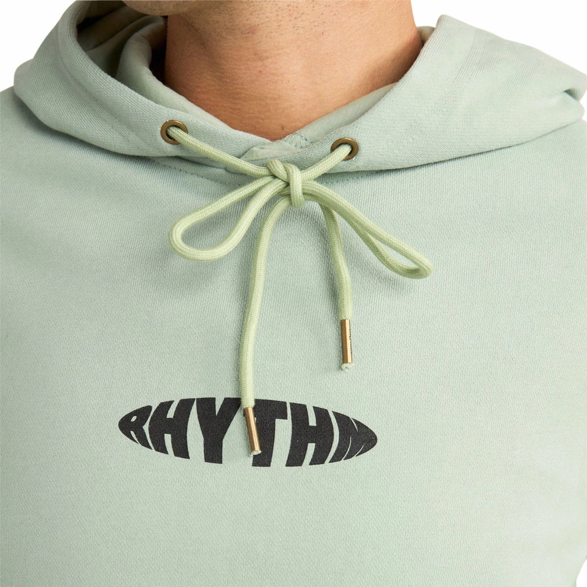 Rhythm Contrast Stitch Hoodie - Sky Swimming wear Premium Finish