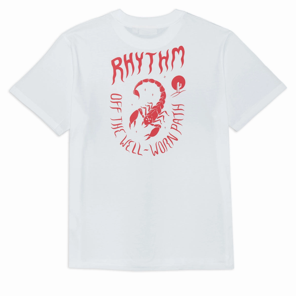 Rhythm Desert Locals T-Shirt - Vintage White Sleek Layer