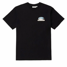 fade resistant color Rhythm Horizon T-Shirt - Black