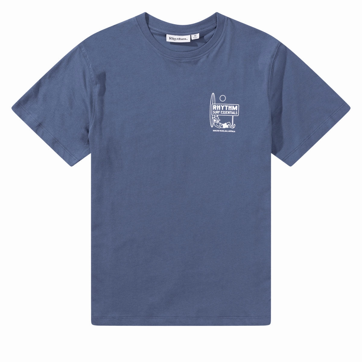 Rhythm Siesta T-Shirt - Navy Breathable mesh Printed uniqueness