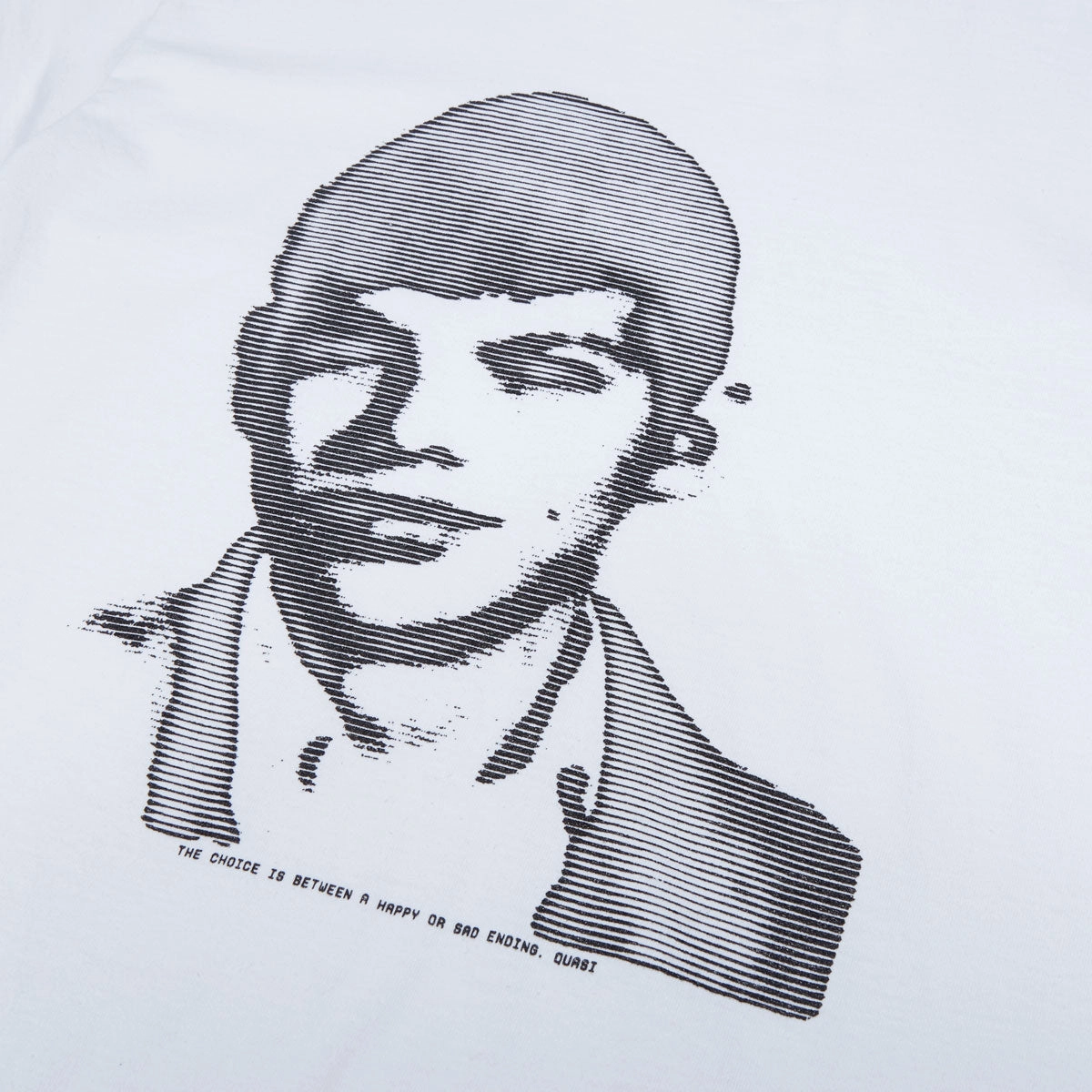 Quasi Choices T-Shirt - White GentleWashResistance Breathable Material
