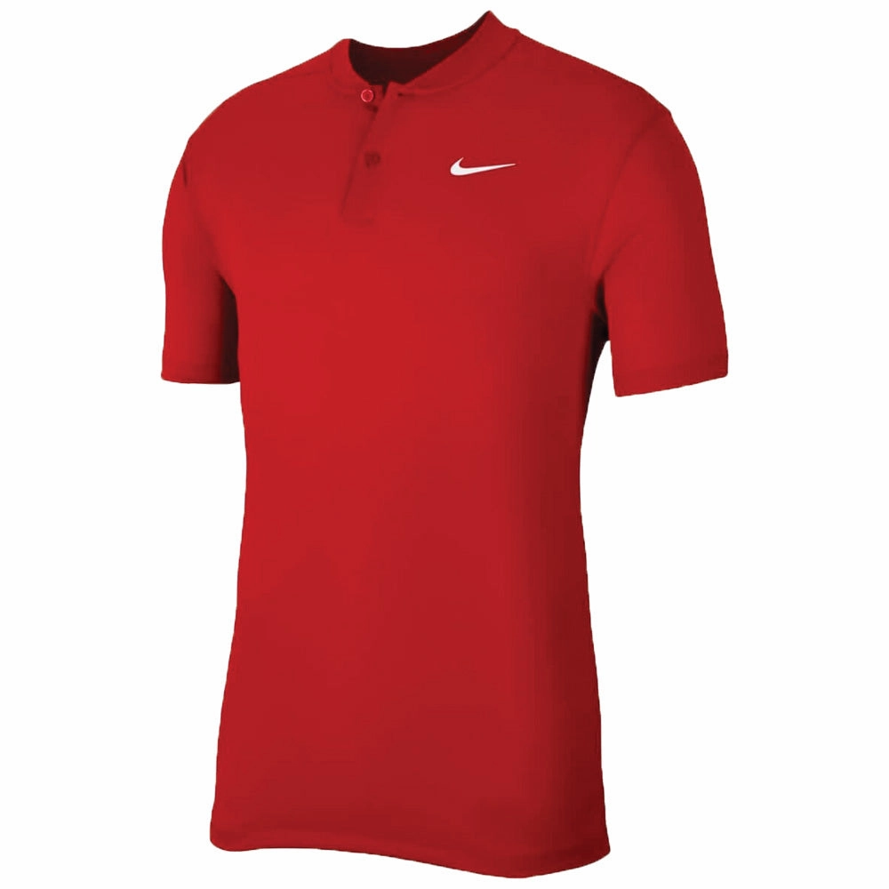 Urban Smart Versatile Comfort Nike Dri-Fit Victory Blade Polo Shirt - University Red/White