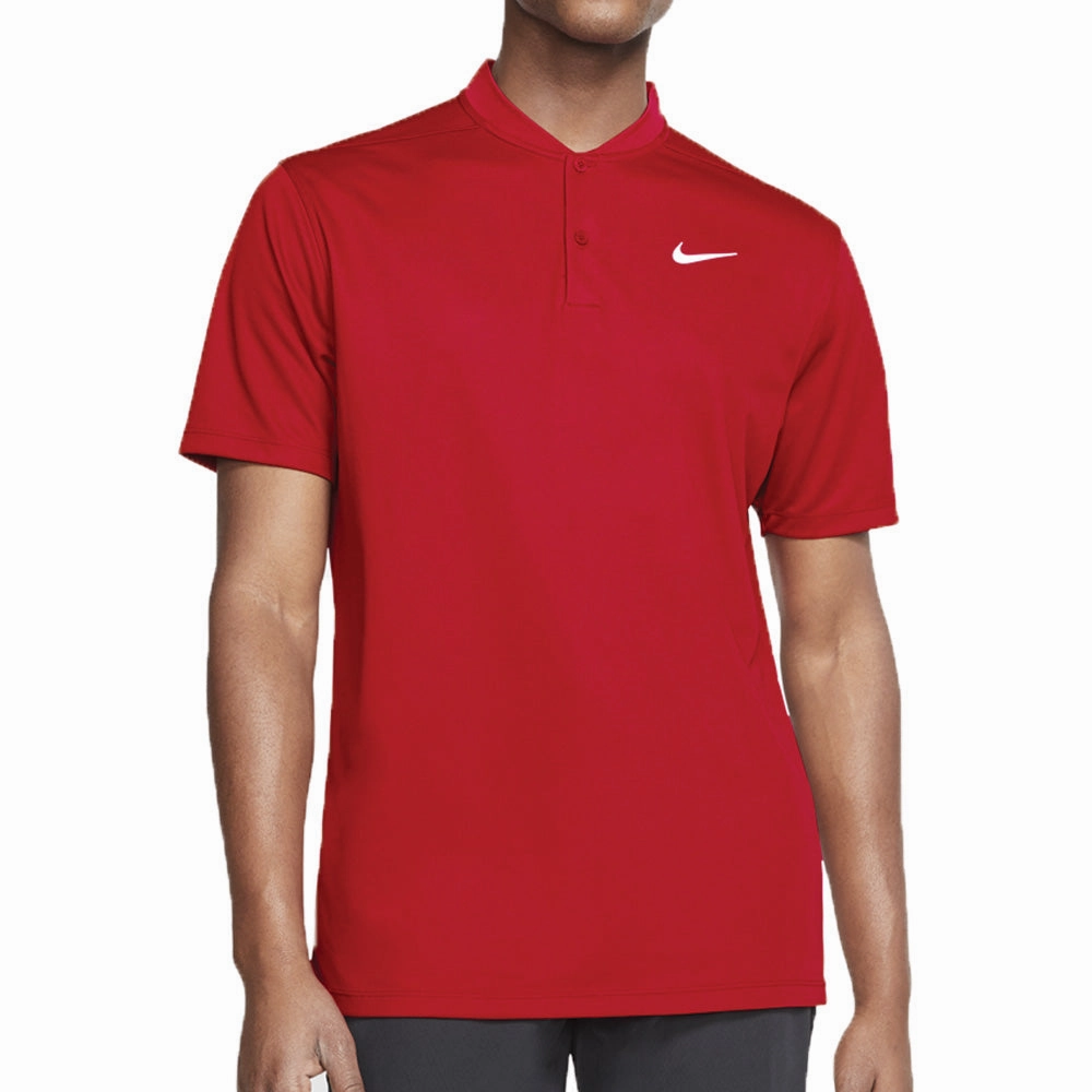 waterproof Office Attire Nike Dri-Fit Victory Blade Polo Shirt - University Red/White