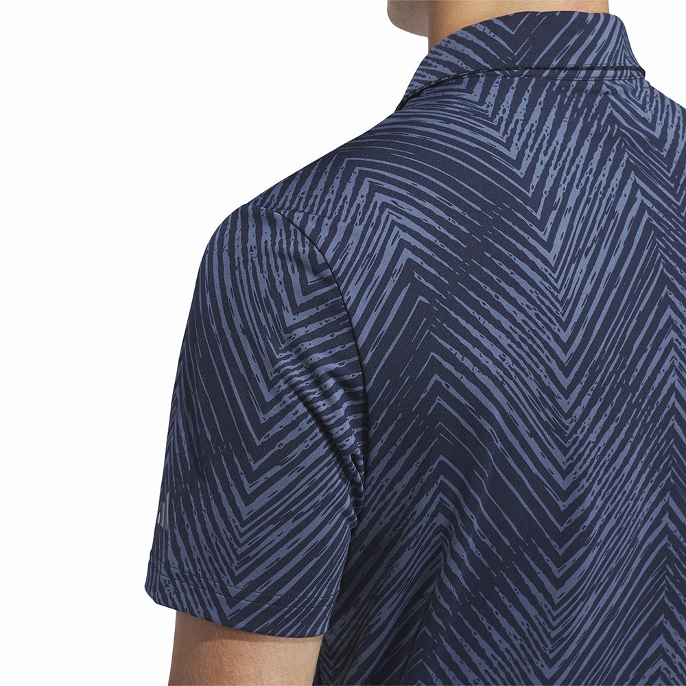 Workout adidas Ult365 Allover Polo Shirt - Collegiate Navy/Preloved Ink
