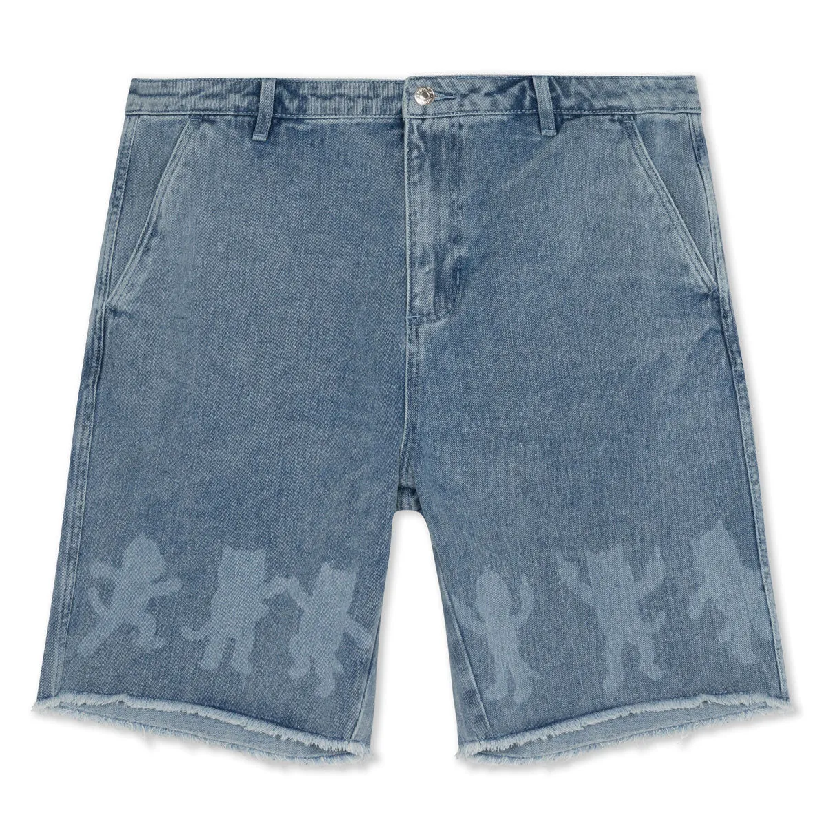 RIPNDIP Cosmic Nerm Denim Shorts - Medium Wash Fashionable Look Perfect Design
