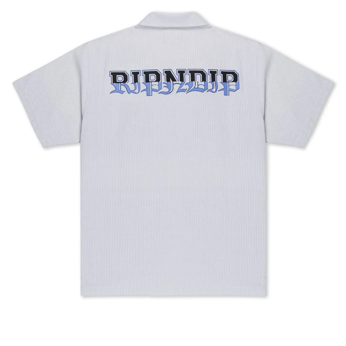 Polished Style RIPNDIP Rich Spirit Quarter Zip Shirt - Light Blue