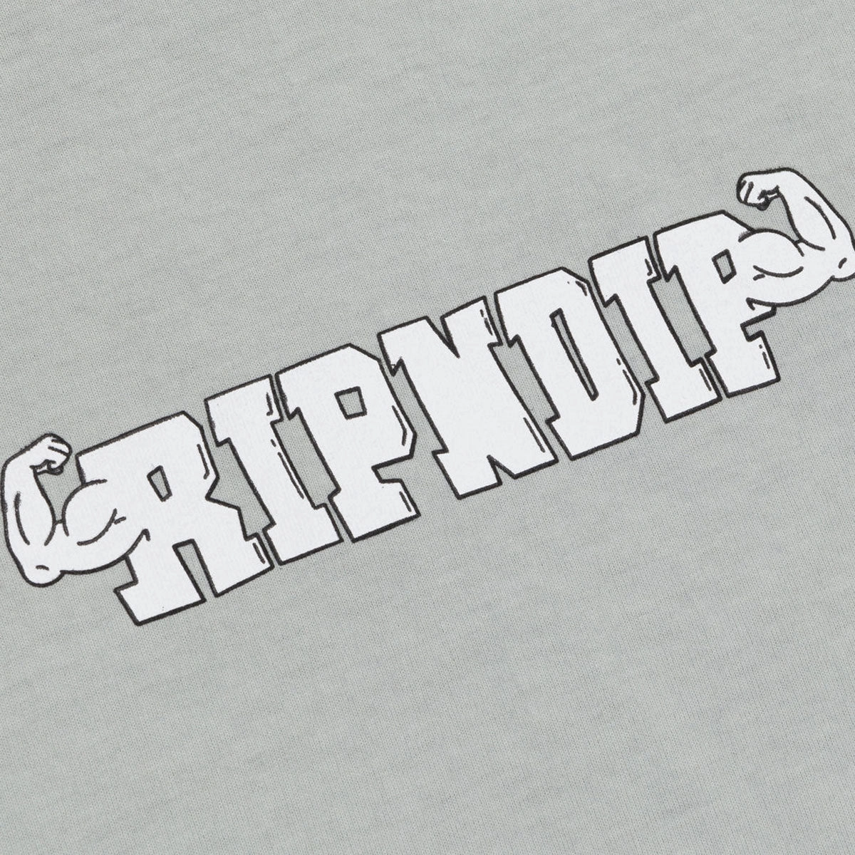 Round neck simplicity RIPNDIP Magic Mirror T-Shirt - Grey