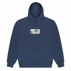 Bright Colors Anti Pill Technology RIPNDIP Metal Claw Hoodie - Navy