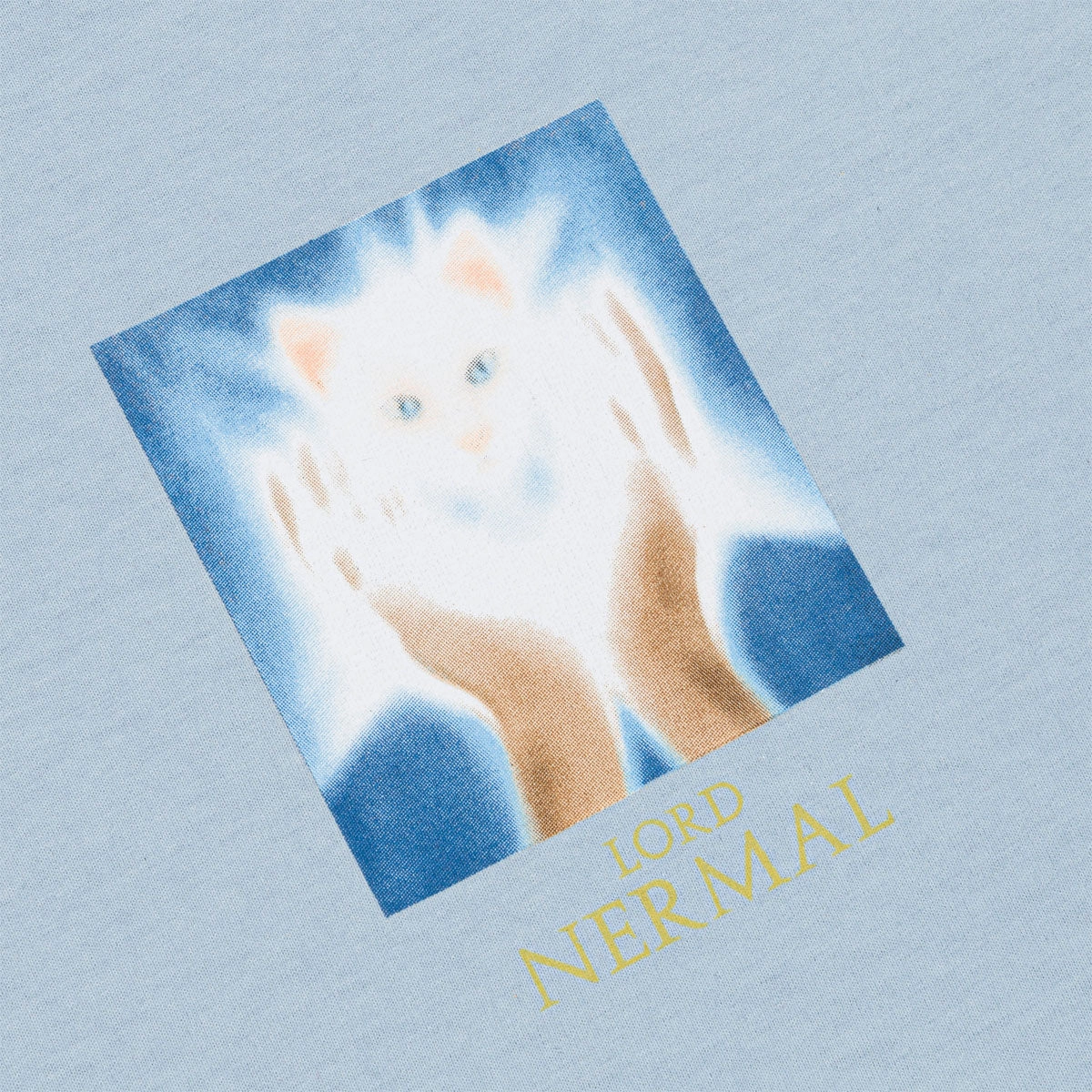 RIPNDIP Nerm In The Clouds T-Shirt - Powder Blue Minimalist Comfort Fashionable Option