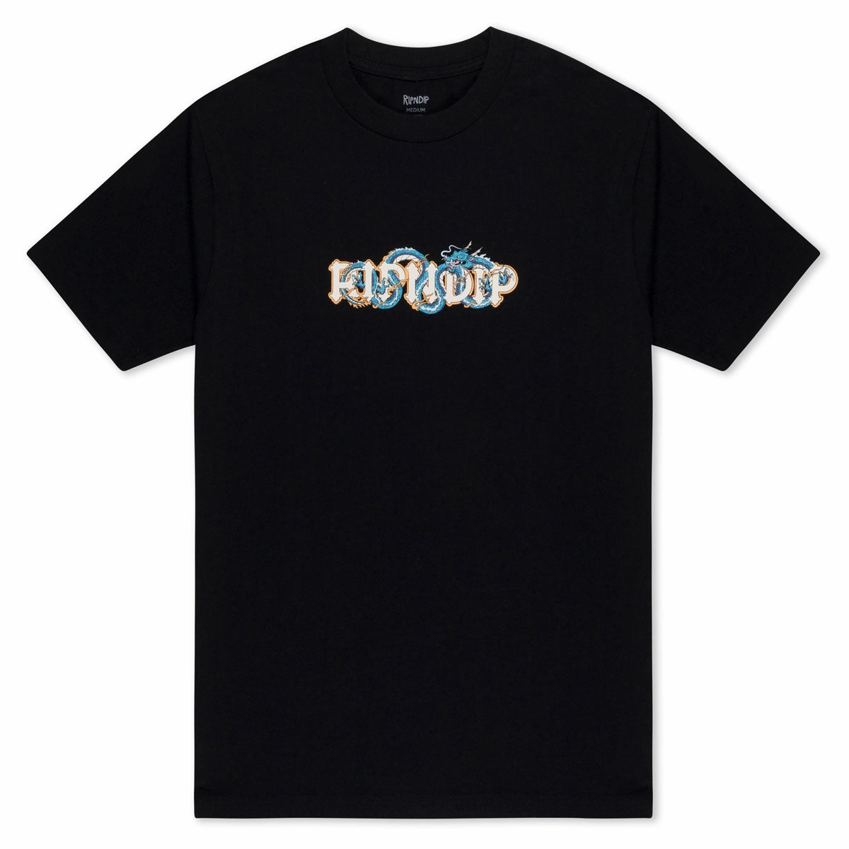 RIPNDIP Shen Nerm T-Shirt - Black Travel Light Polka Dot Pattern