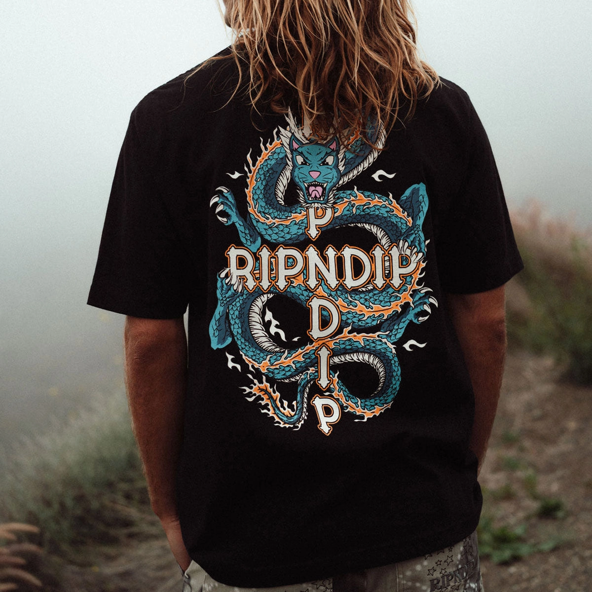 RIPNDIP Shen Nerm T-Shirt - Black Slim fit clothing