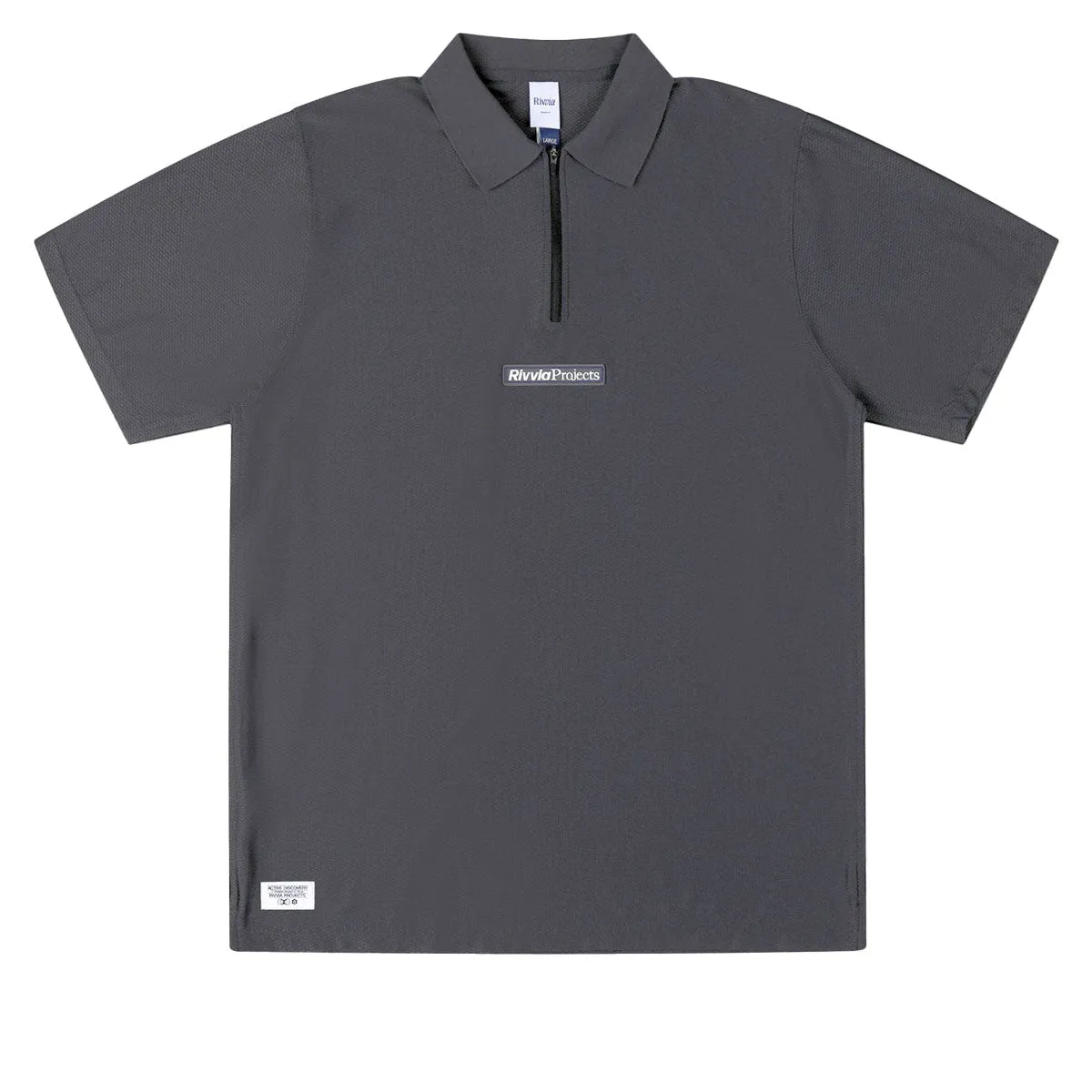 Classic Design hypoallergenic Rivvia Subject Matter Polo Shirt - Metal