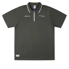 Geometric Design Rivvia Swing Foundation Polo Shirt - Olive
