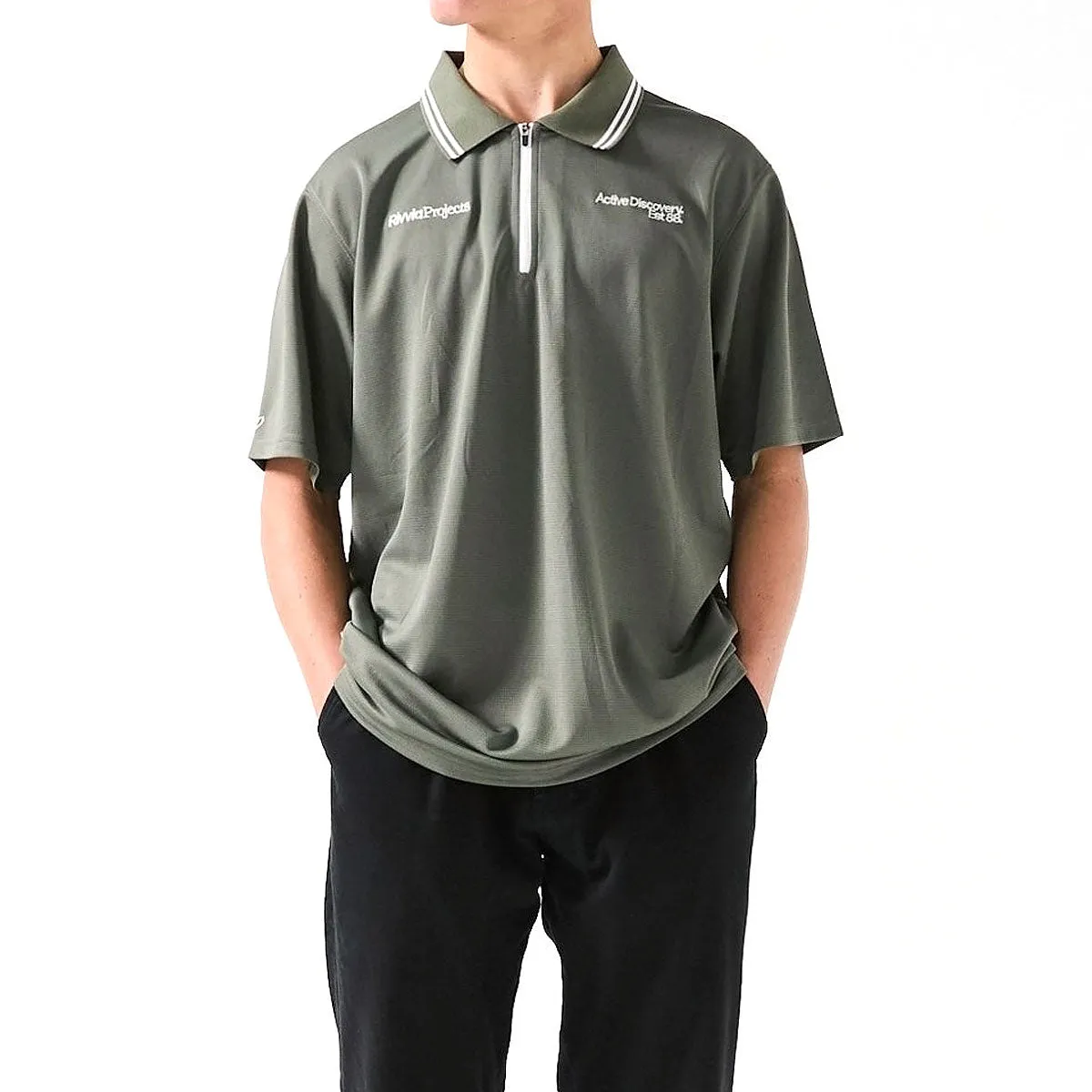 Weekend Vibes Rivvia Swing Foundation Polo Shirt - Olive