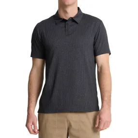Tall Option Summer Outfit Roark Bless Up Polo Shirt - Black II
