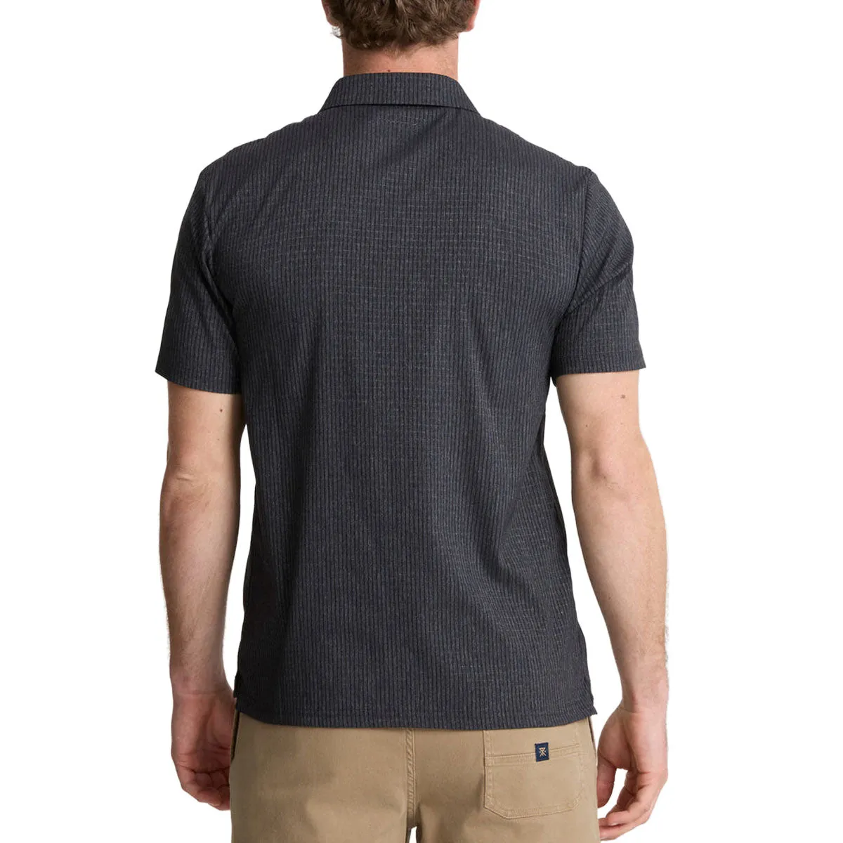 Roark Bless Up Polo Shirt - Black II Military Inspired vacation wear