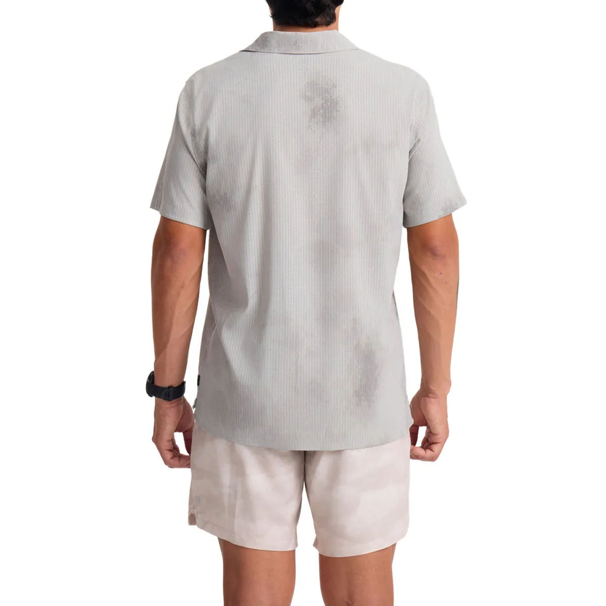 Monochrome Palette Roark Bless Up Trail Shirt - Ghost Grey