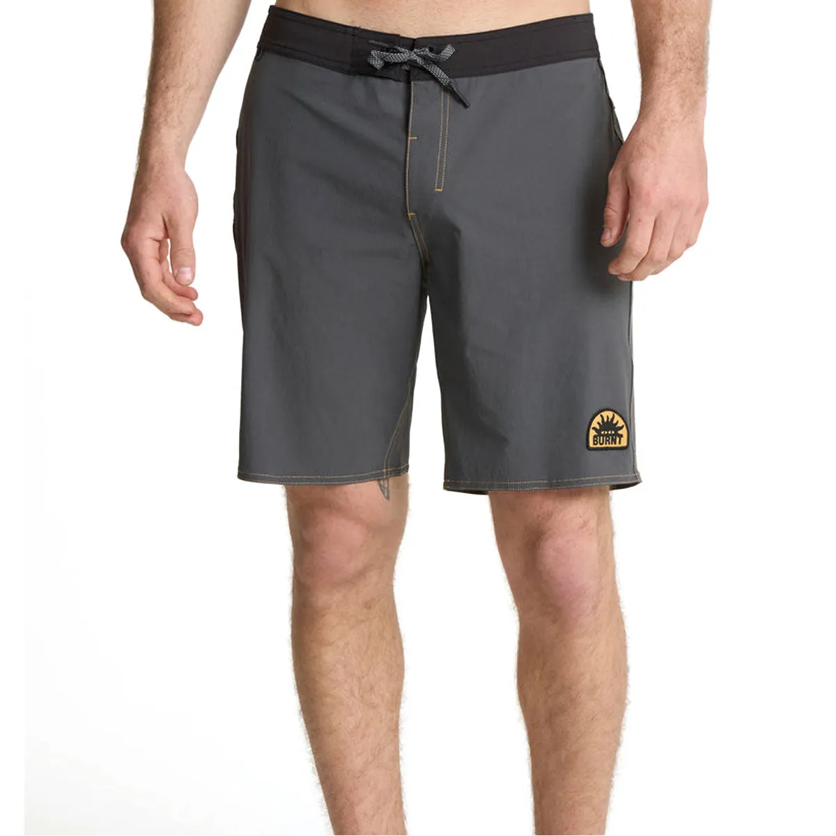 Perfect Design Roark Burnt Passage Boardshorts - Charcoal
