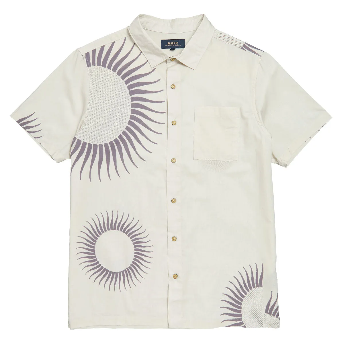 Bamboo Fiber Blend Roark Gonzo Woven Shirt - Shark