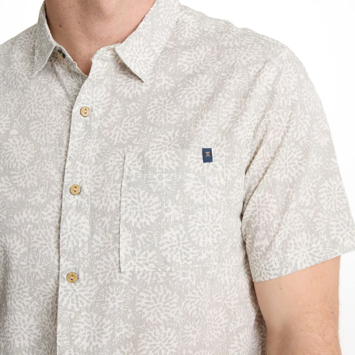 Roark Journey Woven Shirt - Ghost Grey birthday party