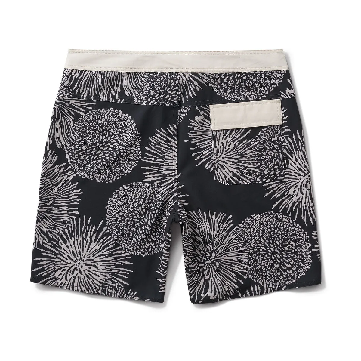 UV Protection Roark Passage Boardshorts - Black Floral