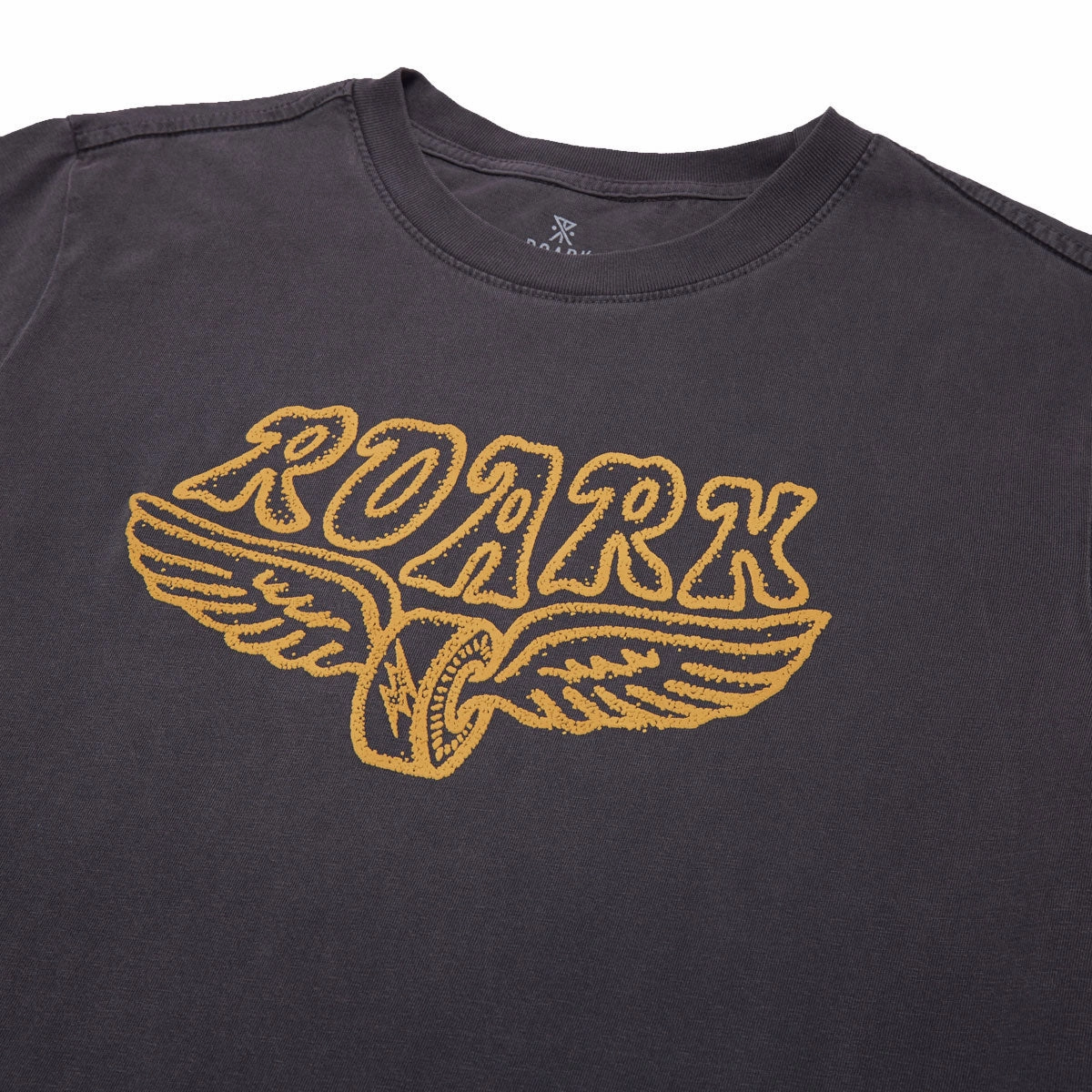 Roark Burn Rubber T-Shirt - Smoke Breathable Fit Wear Flexible Shoulder Seams