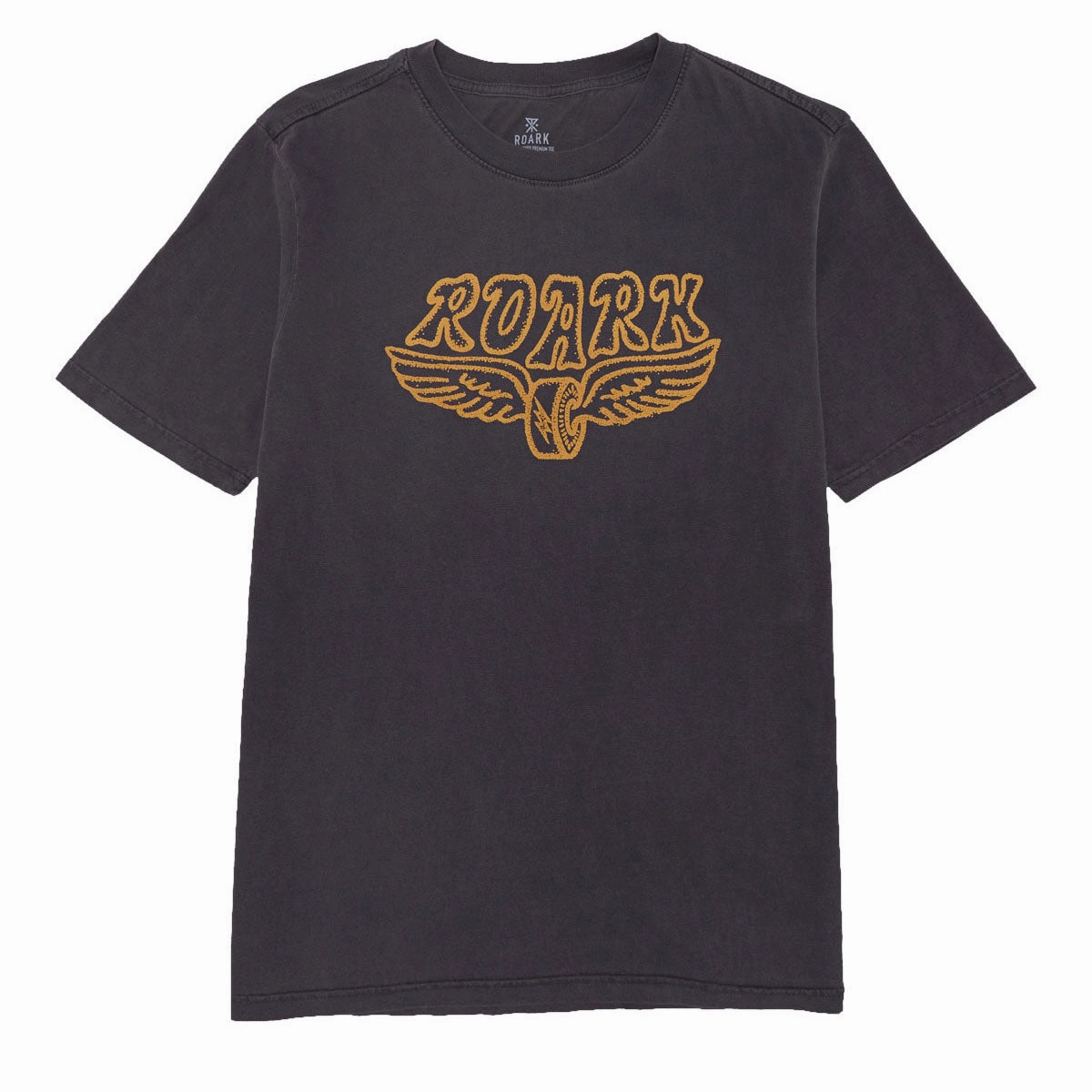 Roark Burn Rubber T-Shirt - Smoke Quick Dry Technology Everyday apparel