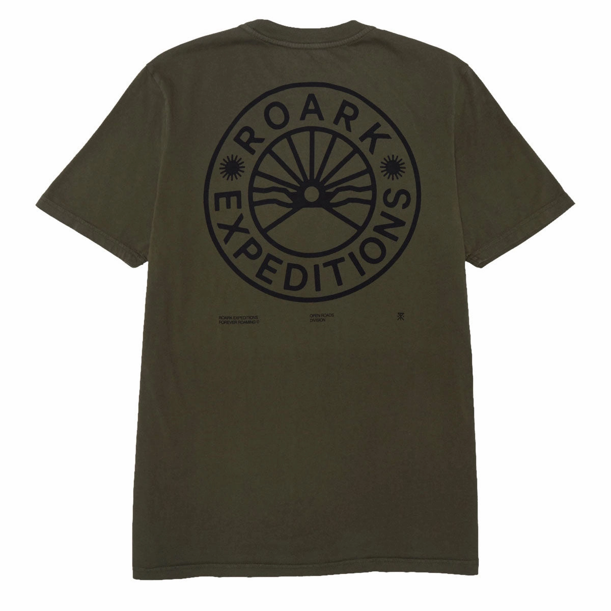 Roark Expeditions T-Shirt - Military Floral Print Comfy Casual Wear