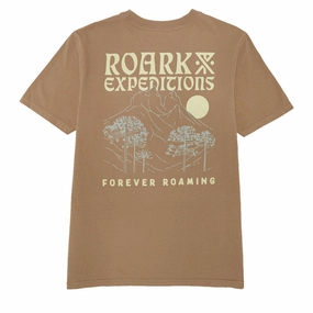Hygroscopic Fiber Roark Forever Roaming T-Shirt - Khaki