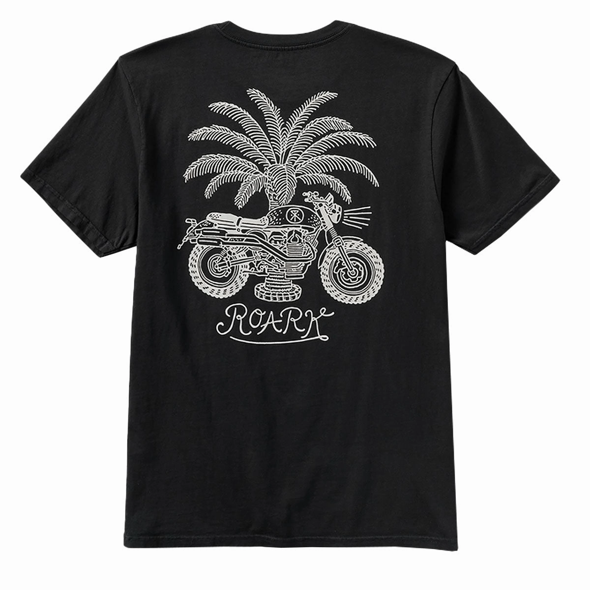 Roark Moto T-Shirt - Black Plus Size long sleeved