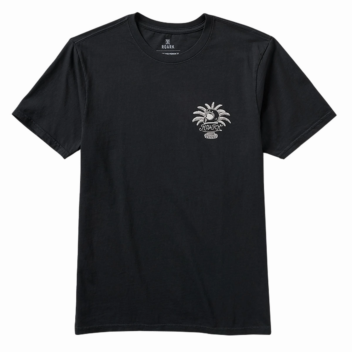Travel Fashion V neck elegance Roark Moto T-Shirt - Black