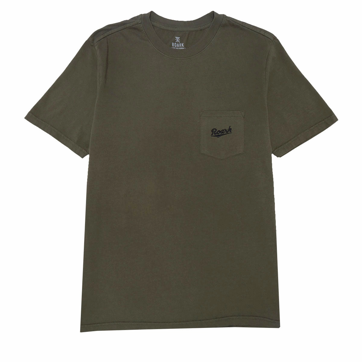 MultipurposeUse spring fashion Roark Script Pocket T-Shirt - Military