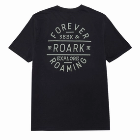outdoor concert Roark Stamp T-Shirt - Black