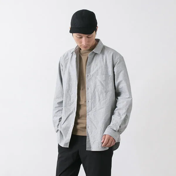 ROCOCO / American Ox Wide Shirt Regular Collar Classic Look