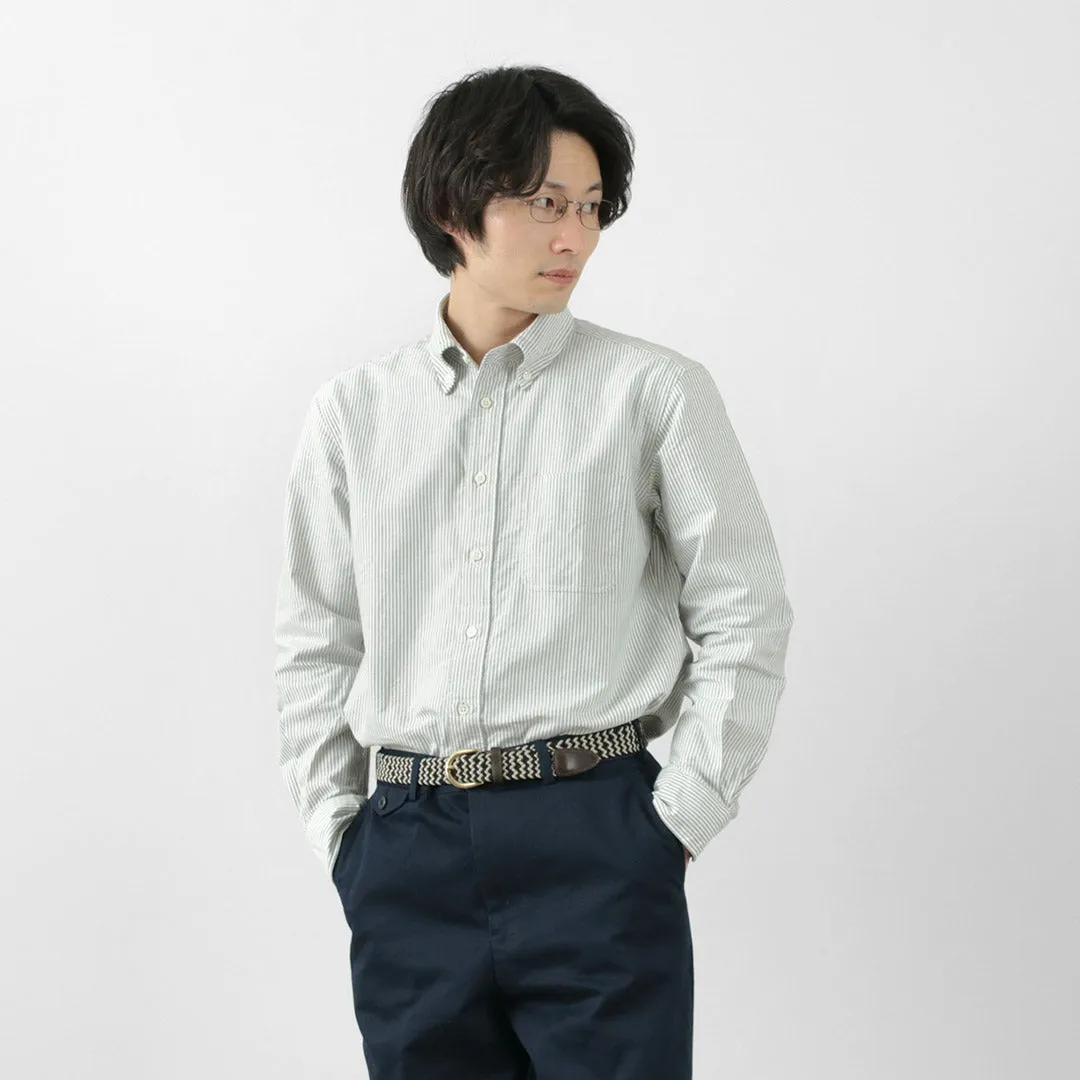 ROCOCO / American Oxford Classic Button Down Shirt Modern Look