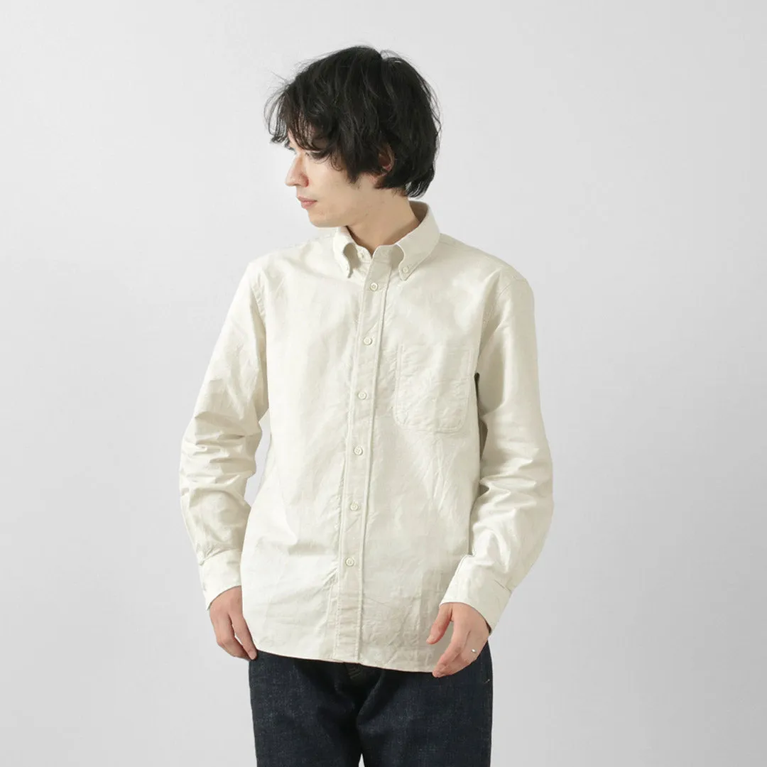 ROCOCO / American Oxford Classic Button Down Shirt Quick-Dry Active Wear