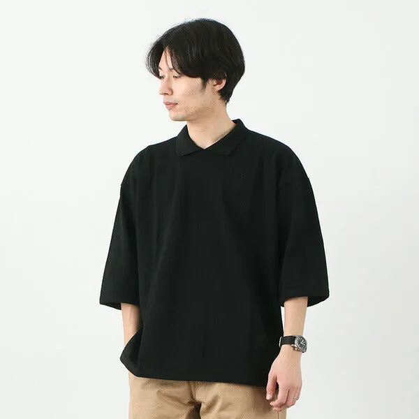 Classic Cut Basic Comfort ROCOCO / Pique polo collar T-shirt