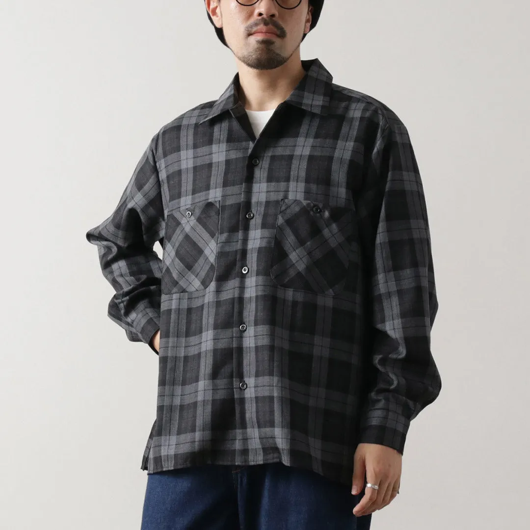 Sleepwear ROCOCO / Wool Open-Collared Shirt