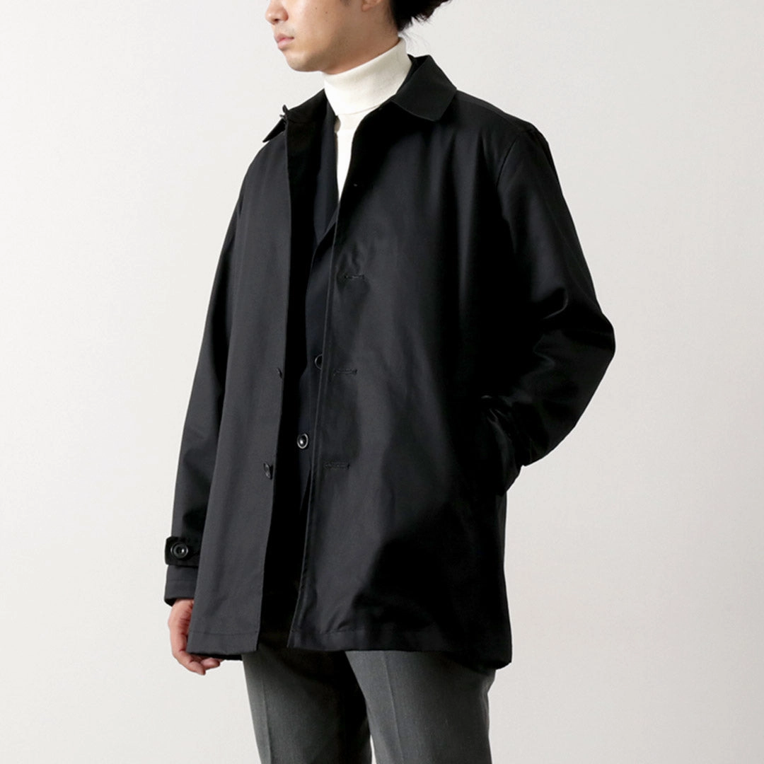 LightweightConstruction ROCOCO / High-Density Short Balmacaan Coat