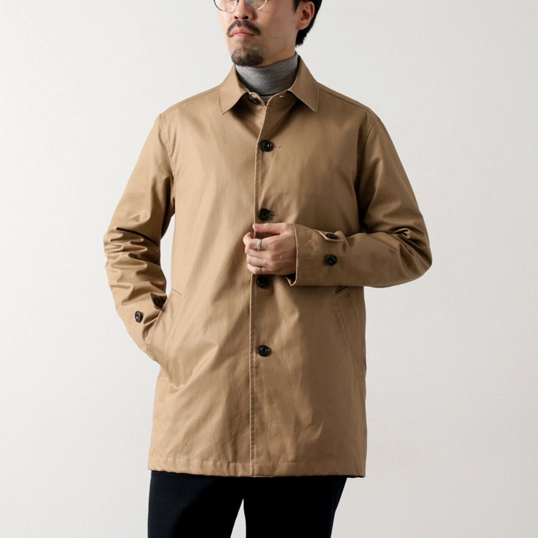 Reinforced Zippers ROCOCO / High-Density Short Balmacaan Coat