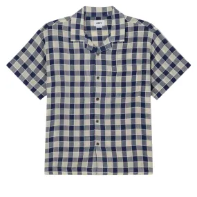 Obey Weldon Woven Shirt - Navy Multi Refined Aesthetic