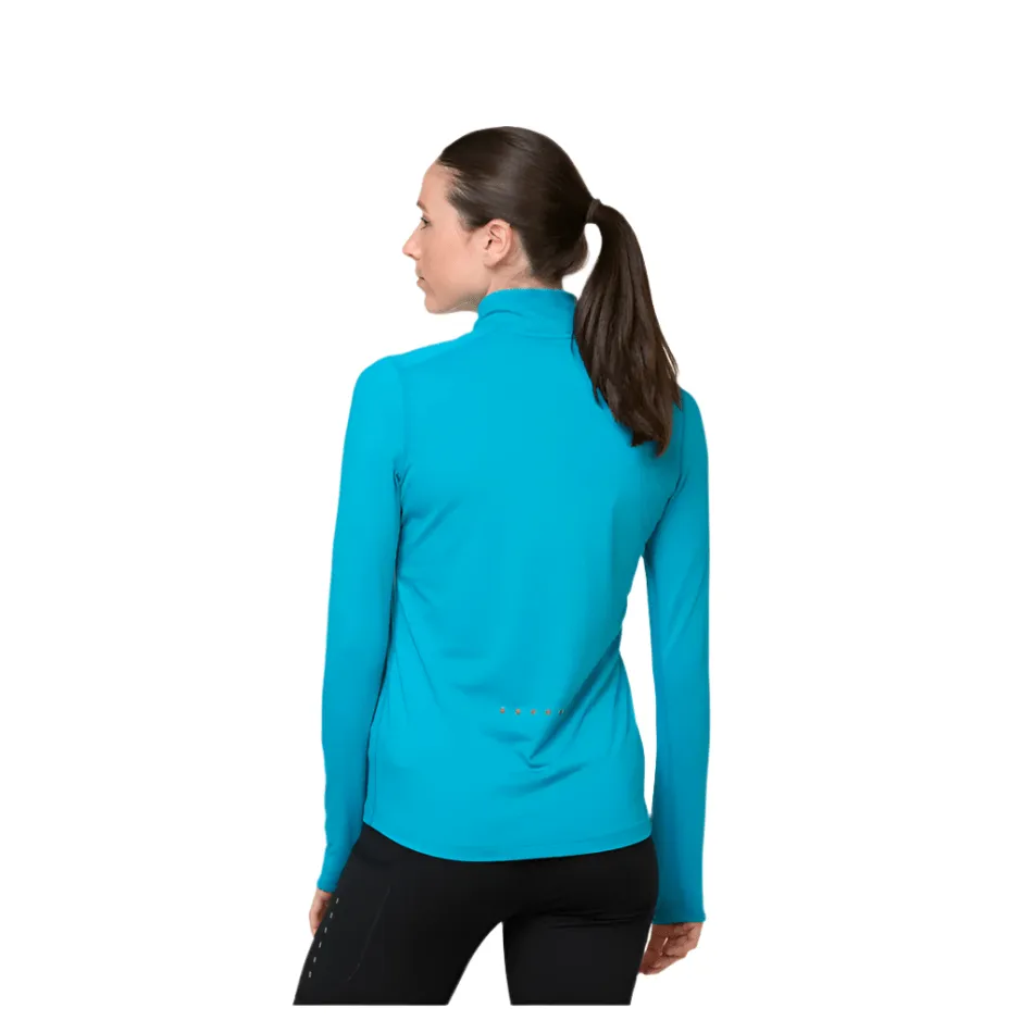 Ronhill Women's Core Thermal 1/4 Zip in Azure/Bright White SS25 Hip hop