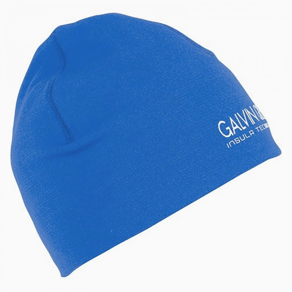 Elegant Finish Faux Fur Trim Galvin Green Dan Insula Golf Beanie - Blue