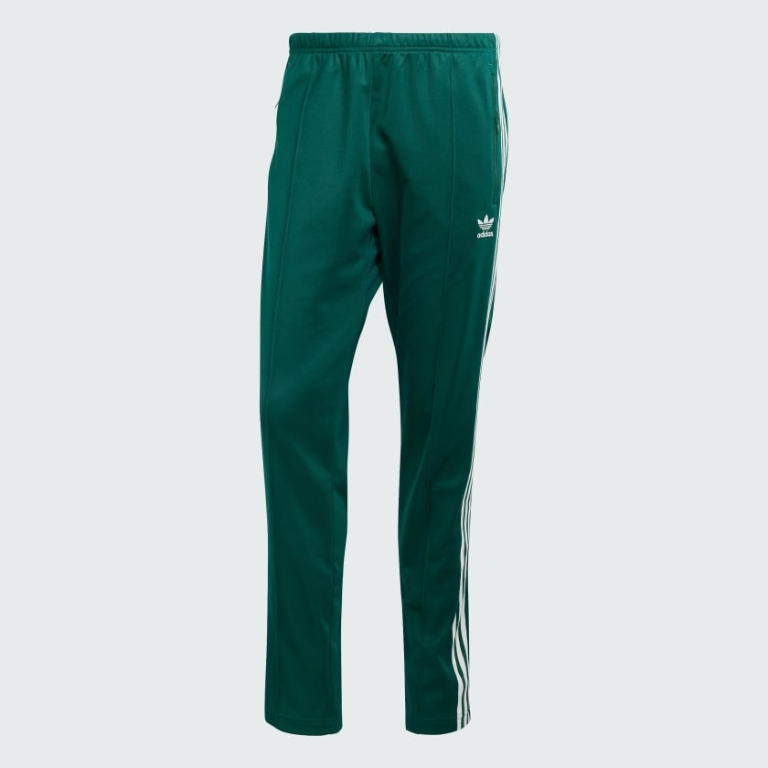 ADICOLOR CLASSICS BECKENBAUER TRACK PANTS - Collegiate Green slim fit Flattering Comfort Wear