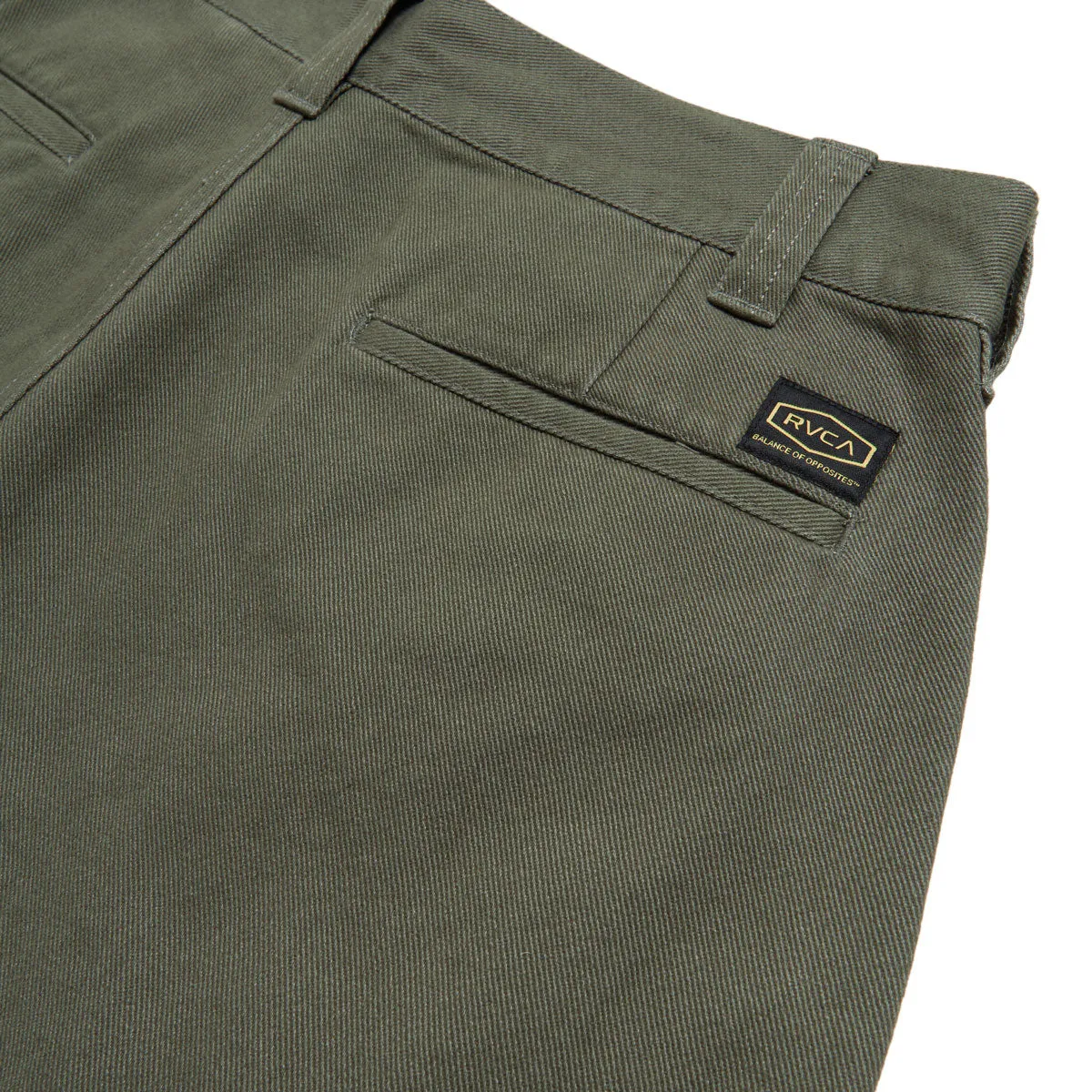 Street Ready All Day Comfort RVCA Americana 2 Chino Pants - Olive