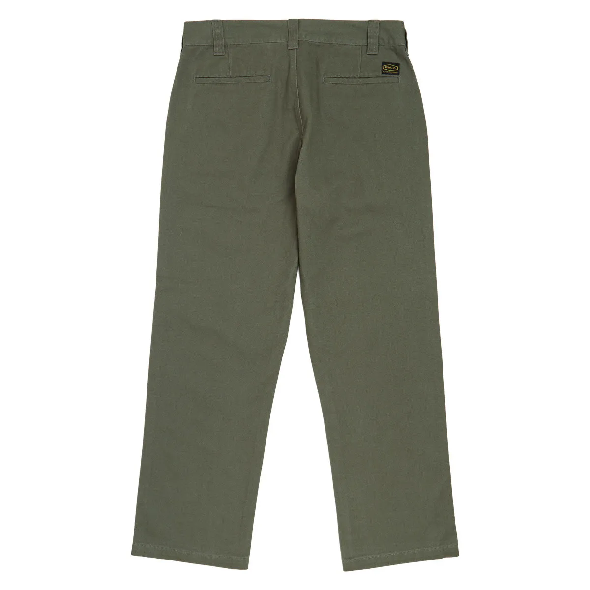 On The Go RVCA Americana 2 Chino Pants - Olive