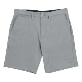 Floral Print Concert wear RVCA Back In Hybrid Shorts - Athletic Heather